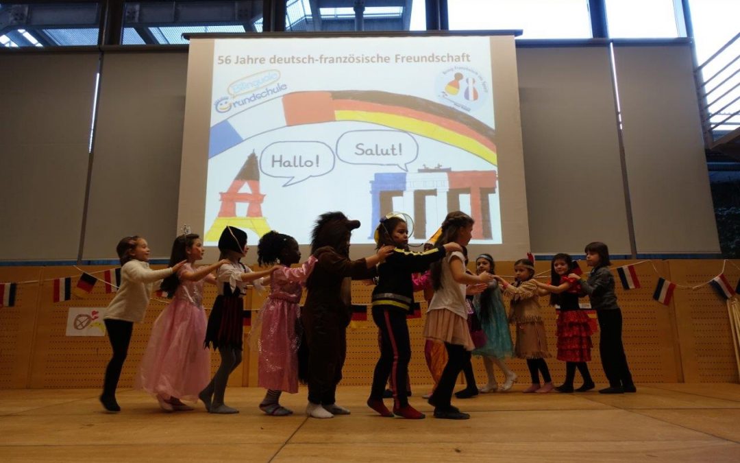 Der Deutsch-Französische Tag an der Grundschule Insel Schütt (2019)